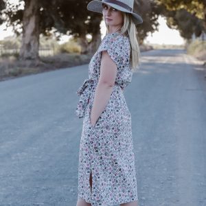 Short sleeve summer dress